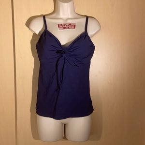 Lands End Tankini Size 10, Navy